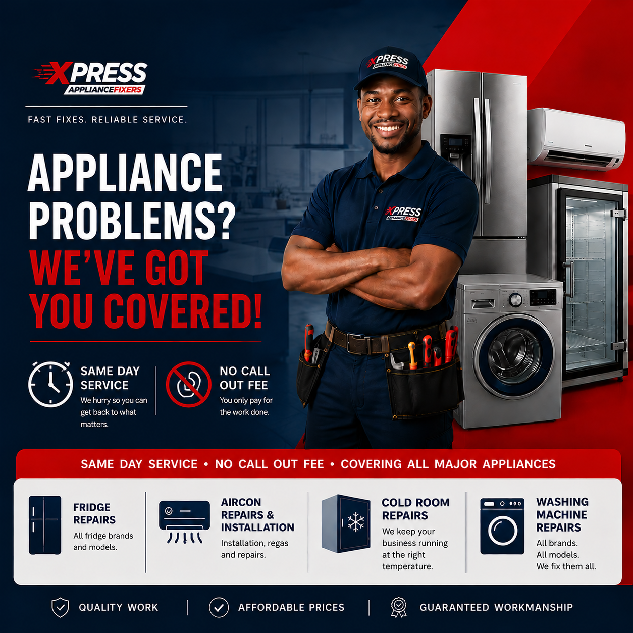 Appliance repairs